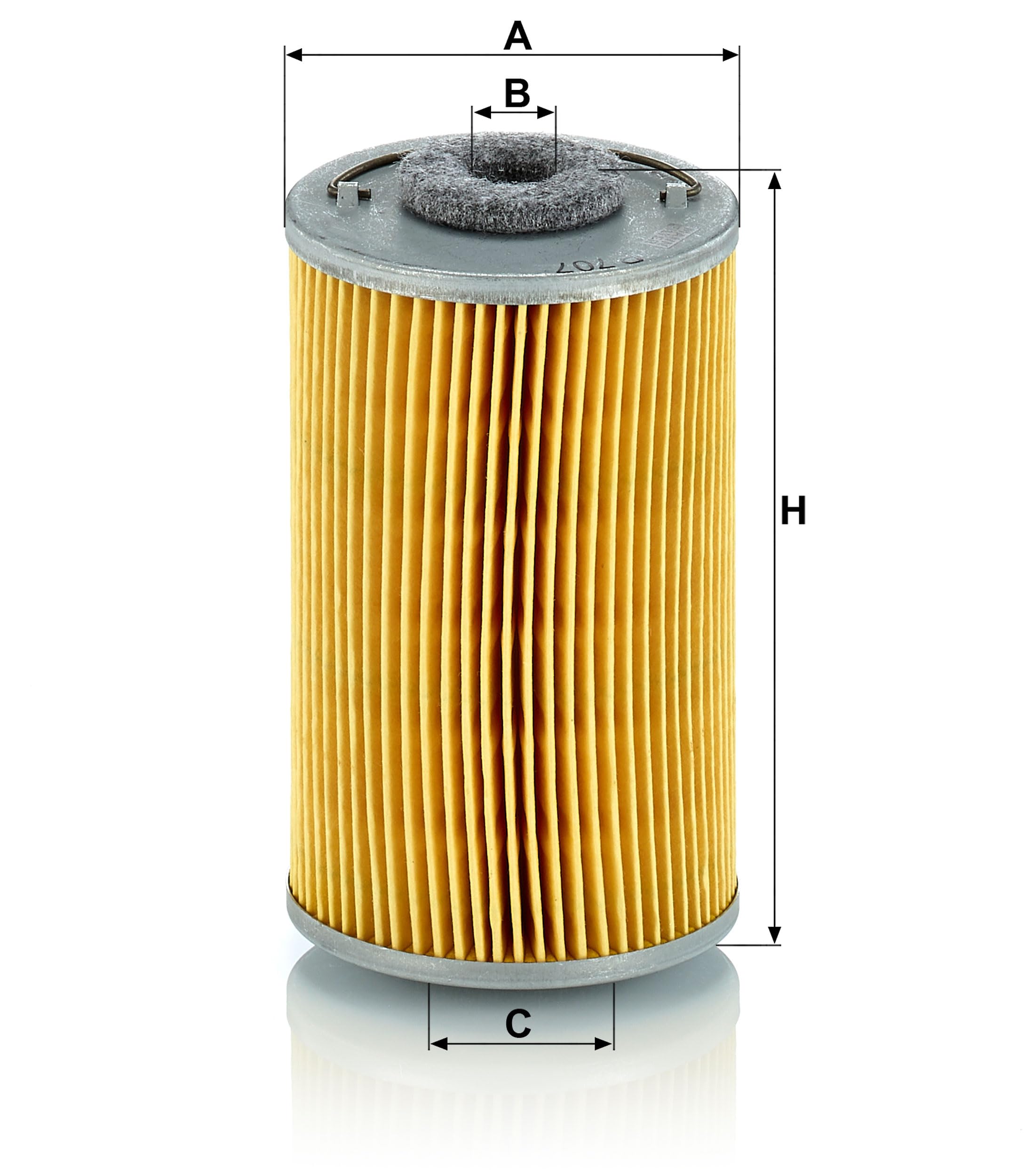 Mann Filter Elemento de filtro de combustível P707 | Amazon.com.br